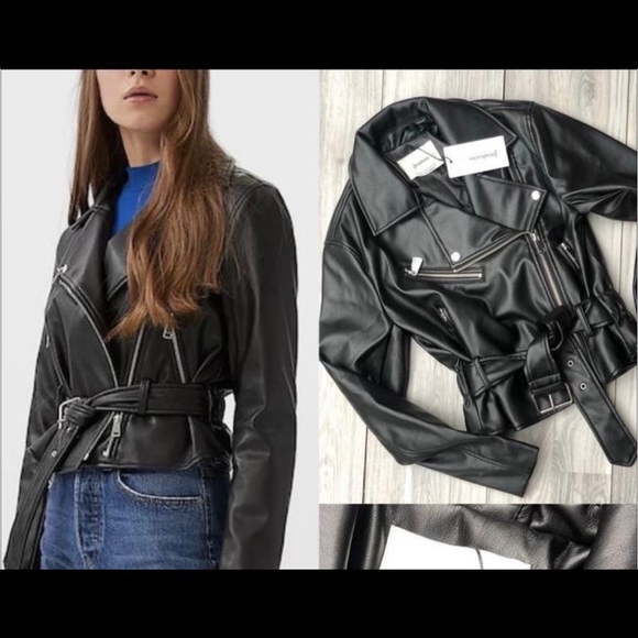 Stradivarius leather jacket - Picture 1 of 2
